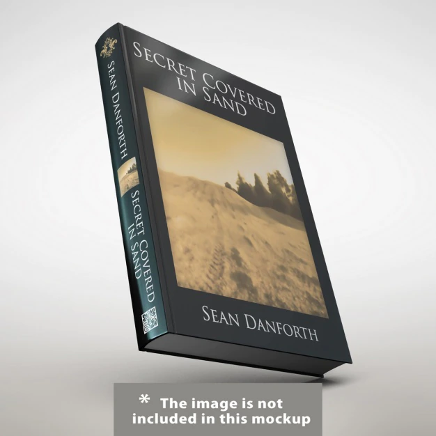 Free PSD | Realistic book cover presentation