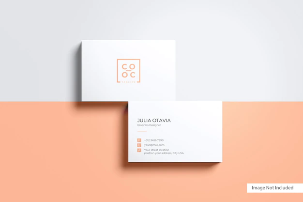 Free PSD | Business card mockup