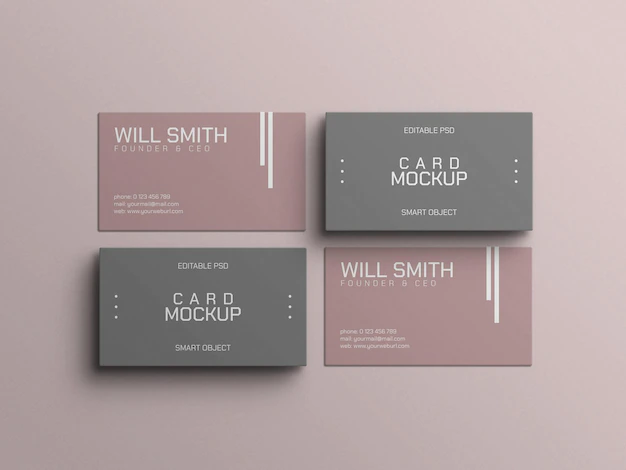 Free PSD | Business card mockup