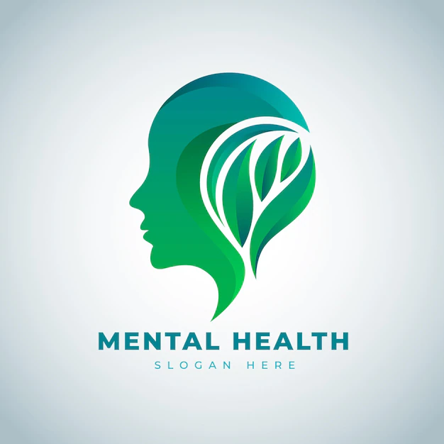 Free Vector | Gradient mental health logo