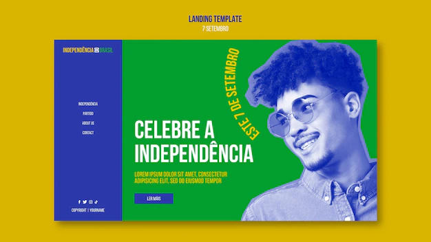 Free PSD | Brazil independence day