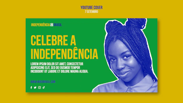 Free PSD | Brazil independence day