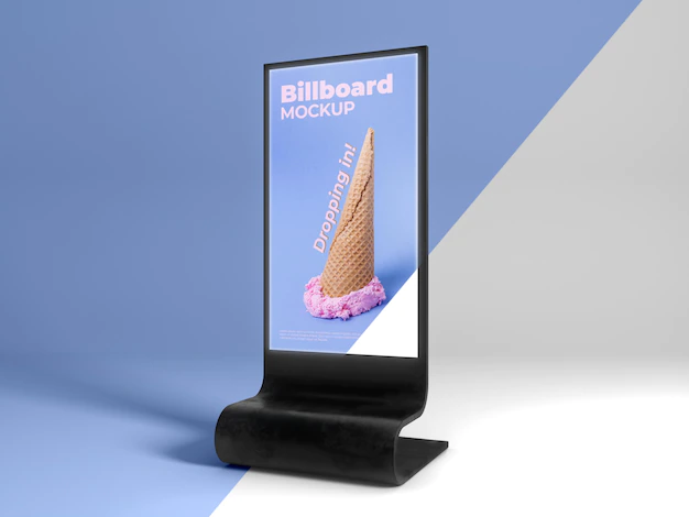 Free PSD | Billboard studio mock up