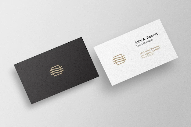 Free PSD | Business card mockup