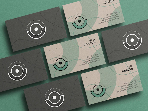 Free PSD | Business cards mockup