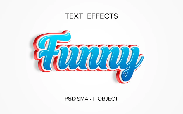 Free PSD | Creative bold text effect