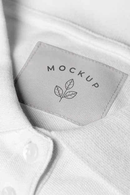 Free PSD | Mockup t shirt close up