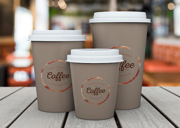 Free PSD | Coffee cup mockup