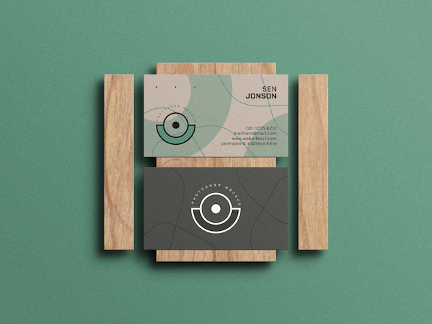 Free PSD | Business card mockup