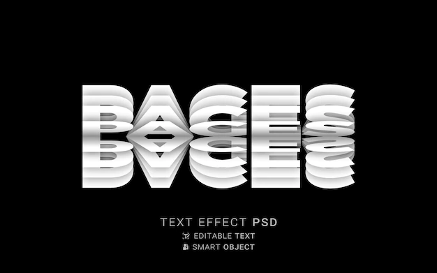 Free PSD | Disort text effect