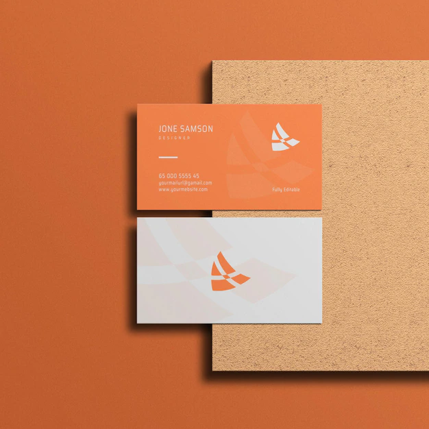 Free PSD | Business card mockup