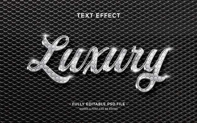 Free PSD | Luxury text effect