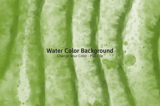 Free PSD | Water color background editable color