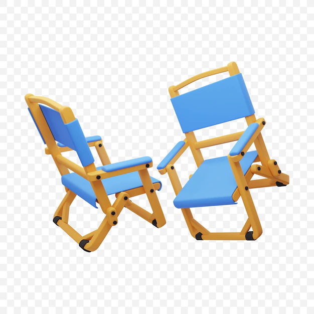 Free PSD | Arm chair home decoration icon isolated 3d render illustration