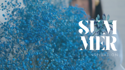 Blue Summer Inspiration Facebook Cover