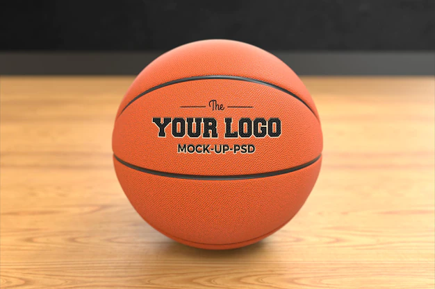 Free PSD | Basketball ball mockup