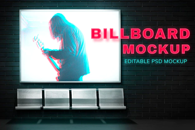 Free PSD | Billboard mockup psd