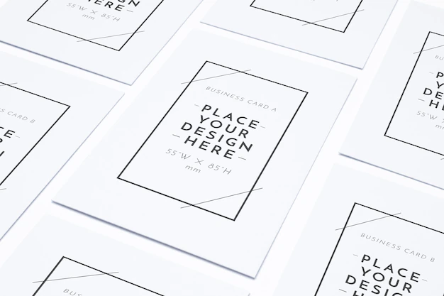 Free PSD | Blank business posters pattern