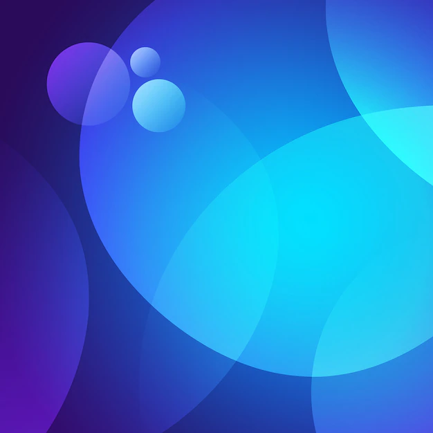 Free PSD | Blue circles background