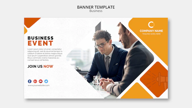 Free PSD | Business banner template