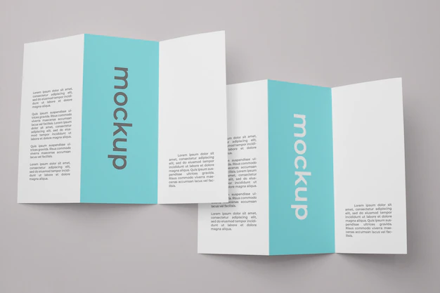 Free PSD | Business brochure mock-up design