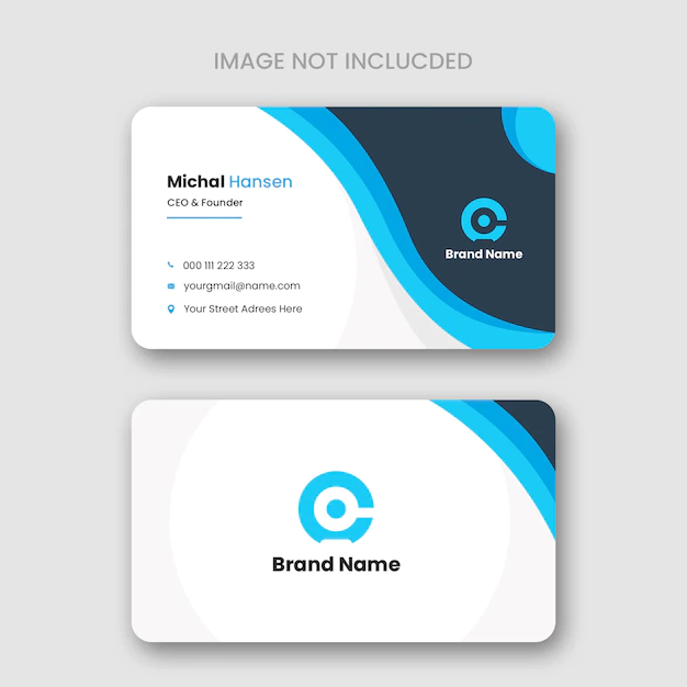 Free PSD | Business card template