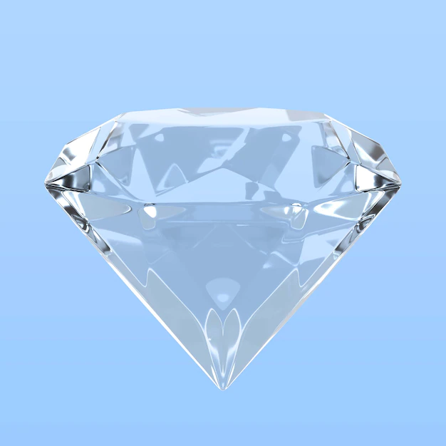 Free PSD | Casino diamond icon render