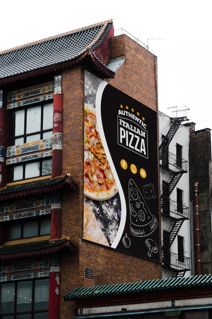 Free PSD | City billboard concept mock-up