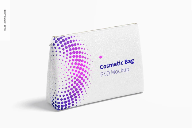 Free PSD | Cosmetic bag mockup
