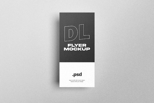 Free PSD | Dl flyer mockup