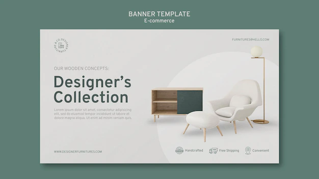 Free PSD | E commerce banner template