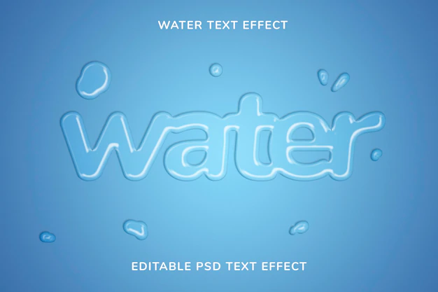 Free PSD | Editable psd jelly embossed text effect template