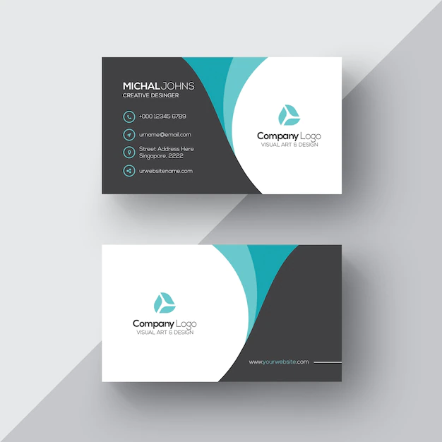 Free PSD | Elegant business card