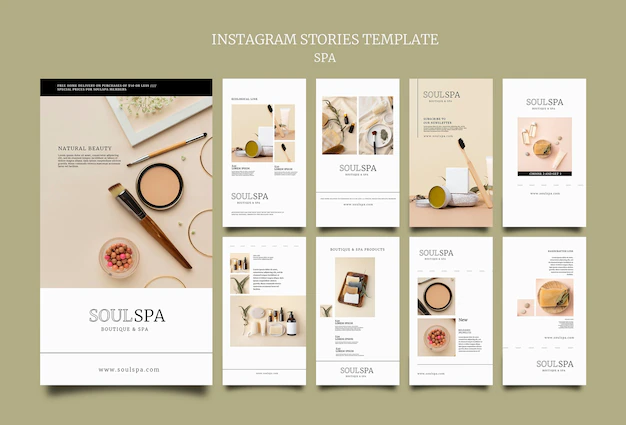 Free PSD | Flat design product catalog instagram post template