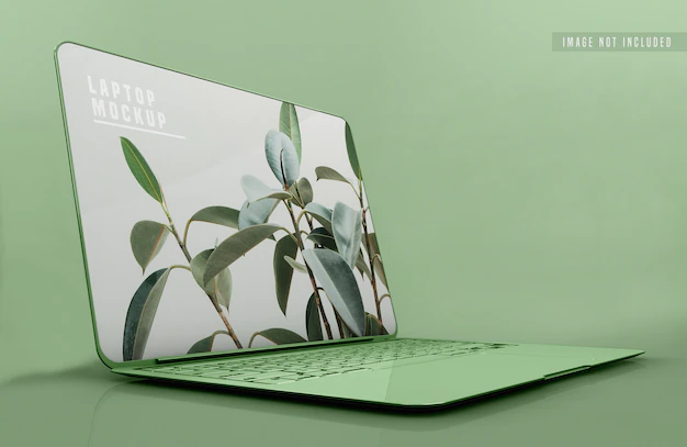 Free PSD | Laptop mockup design