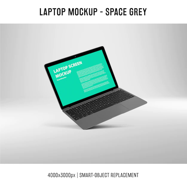 Free PSD | Laptop screen mockup