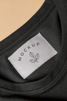 Free PSD | Mockup blouse close up