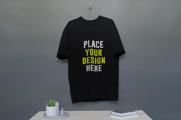 Free PSD | Mockup-shirt-with-interior
