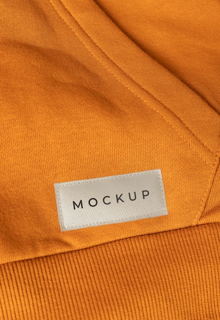 Free PSD | Mockup t shirt close up