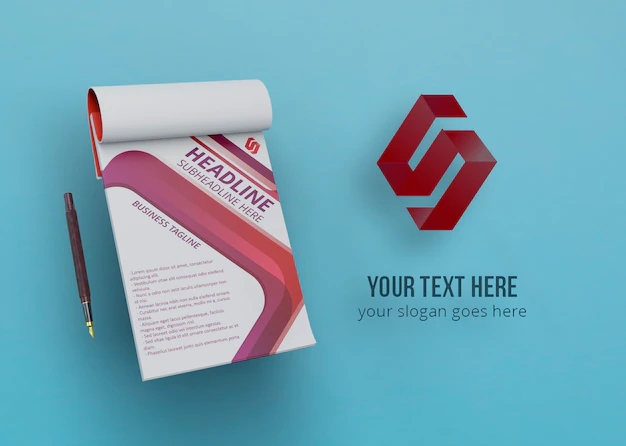 Free PSD | Modern design template for mock-up