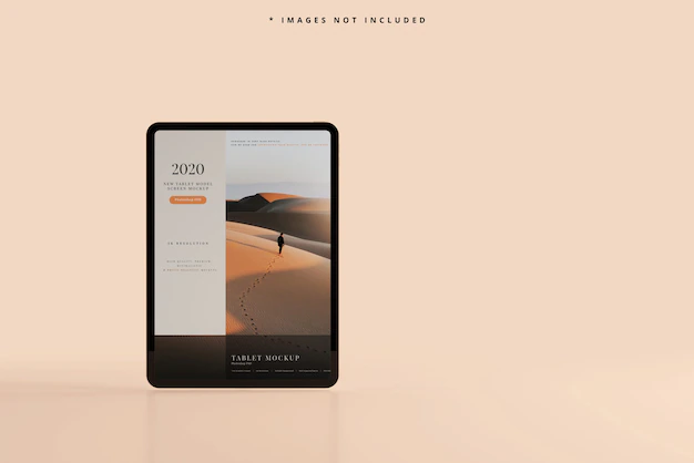 Free PSD | Modern tablet screen mockup