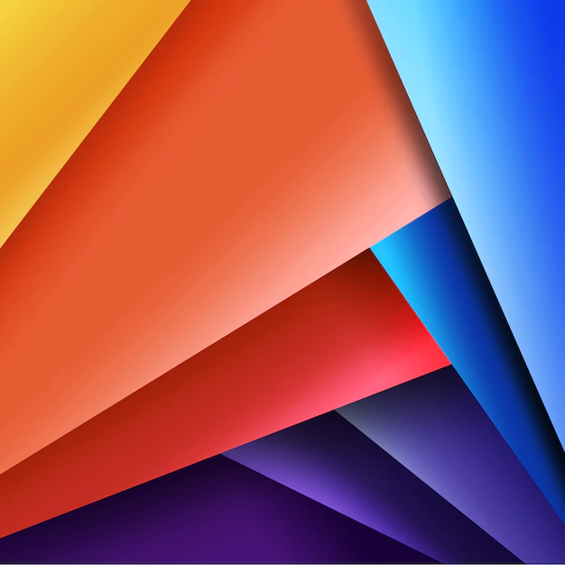 Free PSD | Multicolor geometrical design