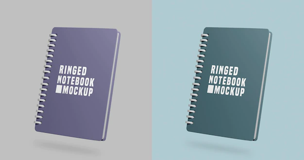 Free PSD | Notebooks mockup