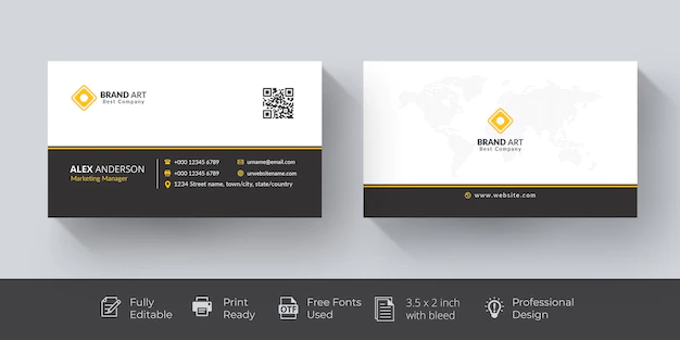 Free PSD | Professional business card