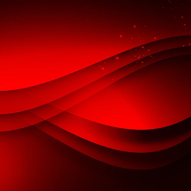 Free PSD | Red wavy background