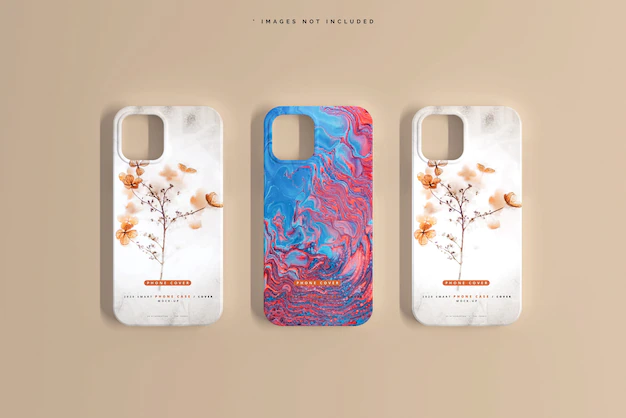 Free PSD | Smartphone cover or case mockup