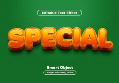 Free PSD | Special-text-style-effect