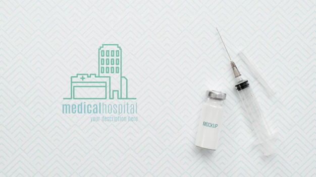 Free PSD | Top view syringe with vial arrangement