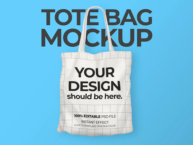 Free PSD | Tote bag