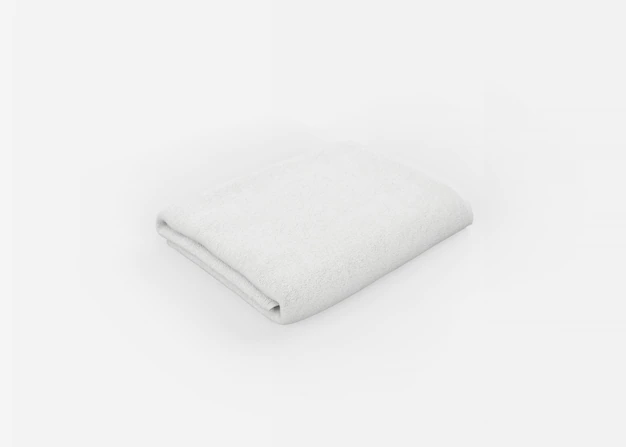 Free PSD | Towel on white